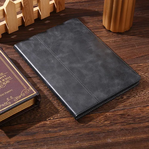 Vista 6 de Funda de piel auténtica para iPad Pro de 11 pulgadas de 4ª/3ª/2ª/1ª generación, carcasa protectora de piel auténtica para 2022/2021/2020/2018