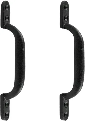 Vista 22 de Renovators Supply Pomo Negro para Gabinete de 4.5 pulgadas Estilo Jaula de Pájaros Tiradores para Cajones