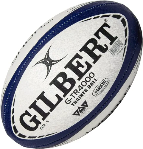 Vista 14 de World Rugby Shop X Gilbert G-TR4000 - Pelota de rugby para adultos y jóvenes, tallas 3, 4 y 5, cosida a mano, construcción de 3 capas