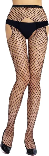 Vista 12 de Medias de Red para Mujer, Medias de Cintura Alta, Medias Sexys, Medias Transparentes, Medias de Malla negro_1