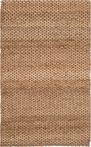 Vista 3 de SAFAVIEH Natural Fiber Collection - Alfombra decorativa de 3 x 5 pies, natural, hecho a mano, ideal para zonas de alto tráfico en entrada, sala