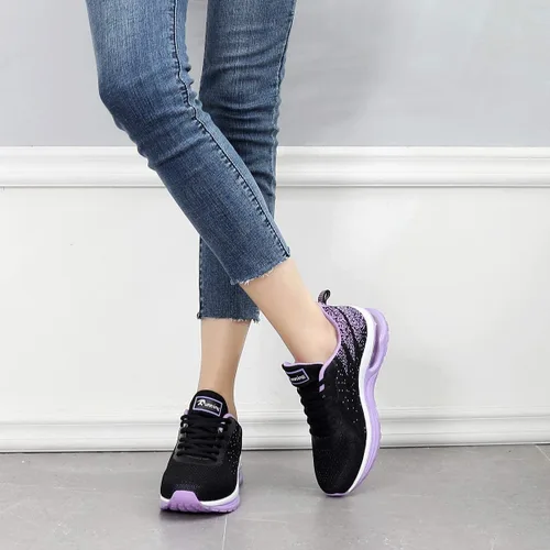 Vista 7 de GANNOU Air Athletic - Tenis para mujer, de moda, para el gimnasio, deportes, correr, trotar, tenis y acondicionamiento físico, tallas 5.5-11