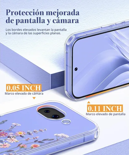 Vista 5 de GVIEWIN Funda para Google Pixel 10a con protector de pantalla