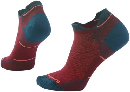Vista 14 de Smartwool Calcetines tobilleros bajos Run Zero Cushion para mujer Azul (Serene blue)