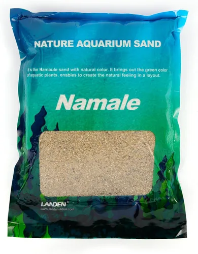 Vista 10 de LANDEN Namale - Arena para acuario, 2 L (aprox. 7 libras), arena súper natural para paisajismo de acuarios, arena cosmética para peceras, sustrato