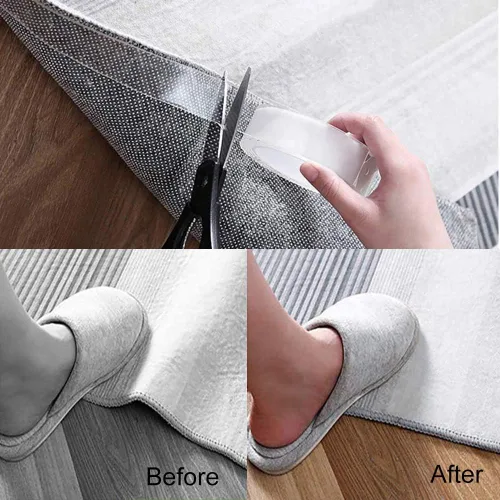 Vista 5 de Cinta de doble cara resistente, nano extraíble lavable, cinta adhesiva de montaje transparente para fijación de marcos de fotos y fijación