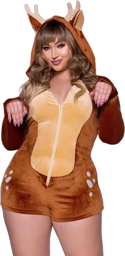 Vista 12 de Leg Avenue - Disfraces de animales adorables y variados para mujer Vaca cómoda