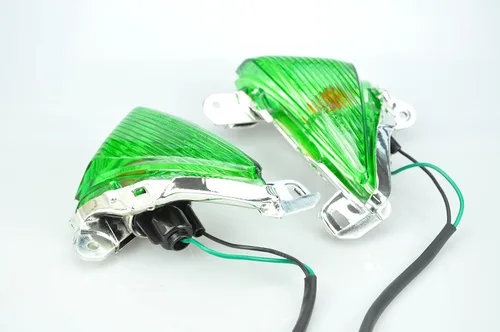 Vista 4 de Señales de giro delanteras para motocicleta compatibles con KAWASAKI 07-16 ZX-6R, 06-07 ZX-10R, 07-13 ZR1000,08-16 ZG1400,1400GTR,06-17 ZX-14R