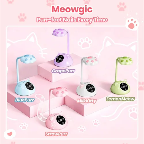 Vista 10 de Beetles - Lámpara de uñas con cuello de cisne (36 mW/cm², inalámbrica, UV, 36 mW/cm²) Rechargeable 2000mAh UV Light for Gel Nails Press on Nails
