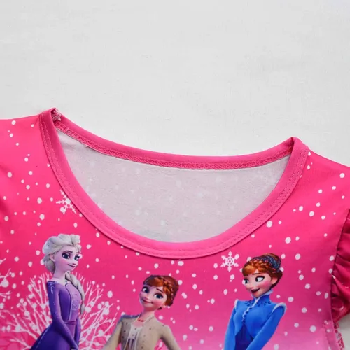 Vista 3 de AOVCLKID Vestido de princesa para niñas, disfraz de cosplay de Halloween