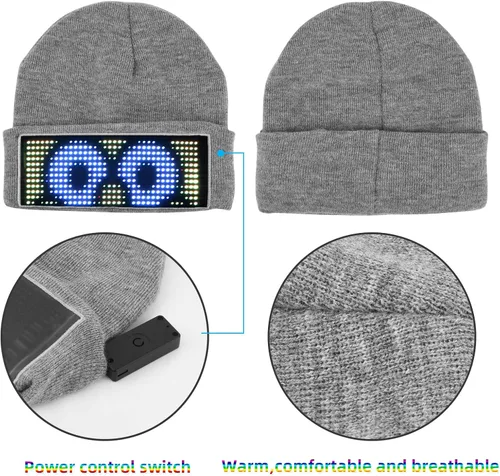 Vista 5 de Gifts for Men, DIY Beanie Hats with Characters and Patterns, Unique Birthday for Women, Dads, and Husbands