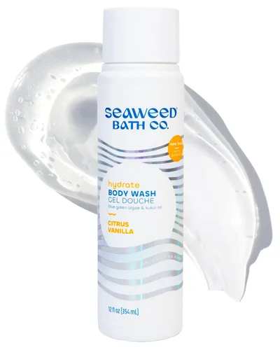Vista 10 de Seaweed Bath Co. Gel de Ducha Energize, Aroma a Pomelo Naranja, 12 Onzas, Gel de Ducha para Hombres y Mujeres, Vegano, Sin Parabenos, Sin Sulfatos