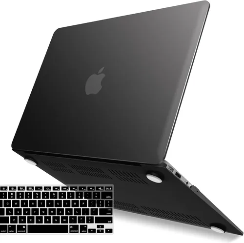 Vista 16 de IBENZER - Funda compatible con MacBook Air de 11 pulgadas, modelo A1370 A1465, funda de plástico suave al tacto, rígida, en paquete con funda