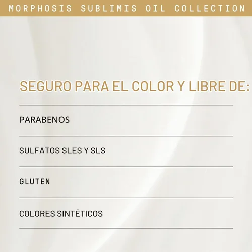 Vista 7 de FRAMESI Morphosis Sublimis - Suero de aceite para el cabello, tratamiento capilar hidratante