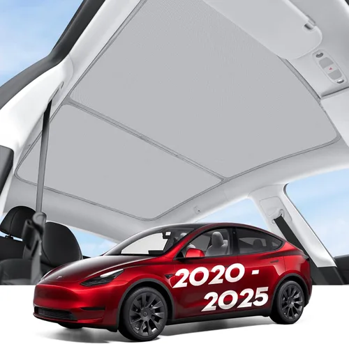 Vista 17 de Parasol de techo para Tesla Modelo 3 2026, parasol mejorado para techo solar para el nuevo Tesla Modelo 3 2024-2026, accesorios Highland
