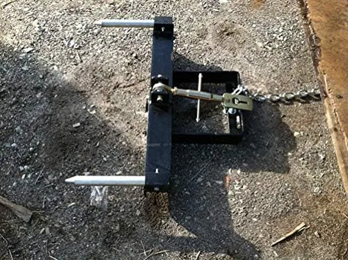 Vista 2 de MX Cucharón Cargador Heno Bale Spear Accesorio 1x39 Prong - KHL