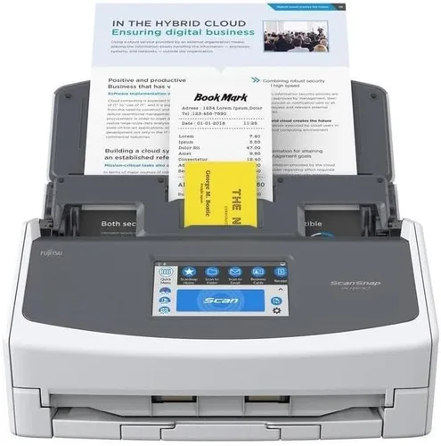 Vista 5 de Fujitsu ScanSnap iX1600 escáner ADF - 600 dpi óptico (Negro)