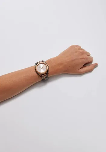 Vista 6 de NIXON Time Teller - Reloj analógico de moda de acetato resistente al agua para mujer (esfera de reloj de 1.457in, correa de acetato de 0.787in)
