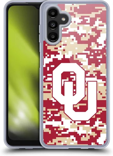 Vista 16 de Head Case Designs Officially Licensed University of Oklahoma OU Banner Soft Gel Case Compatible with Samsung Galaxy A13 5G (2021)