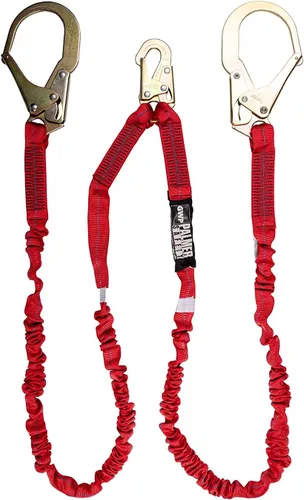 Vista 8 de Palmer Safety ATERET Bundle - Arnés de Seguridad de Cuerpo Completo 1D, Cordón de Seguridad de 6', Correa de Anclaje de 4', Kit de Detención Cumple