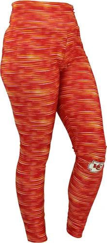 Vista 109 de Zubaz NFL Mallas para mujer de longitud completa de cintura alta básica 1.0