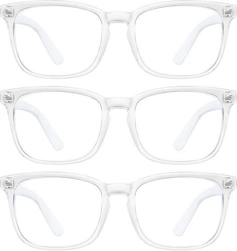 Vista 37 de hunsquer Gafas de luz azul para mujer/hombre