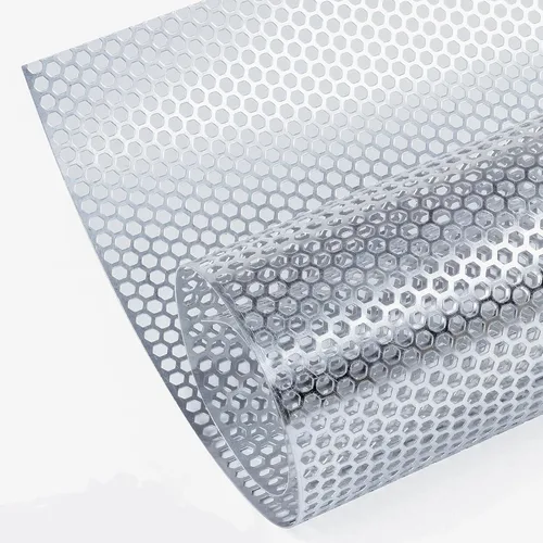 Vista 13 de AggAuto - Malla universal de 40 x 13 pulgadas para parachoques de auto, para parrilla de auto, de aleación de aluminio, con agujeros hexagonales