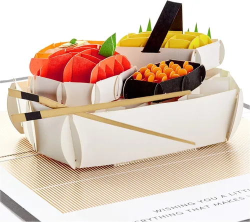 Vista 9 de Hallmark Paper Wonder - Tarjeta de cumpleaños desplegable para mujer (Día hermoso)