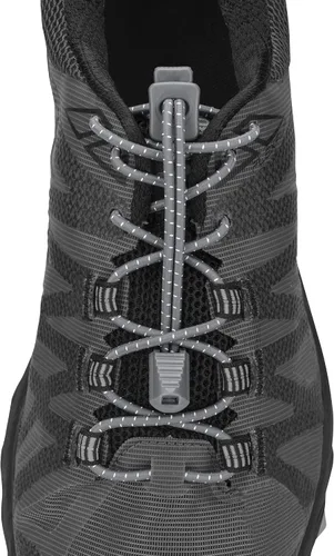 Vista 16 de Nathan Cordones elásticos sin ataduras para correr y deportes activos Negro