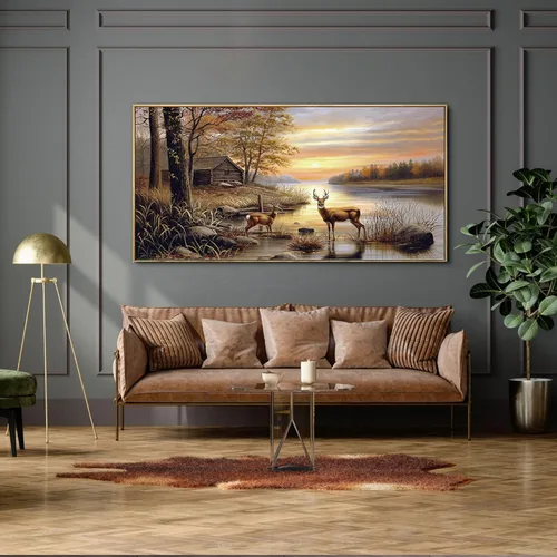 Vista 8 de 3 piezas enmarcadas de arte para pared, acuarela, plantas tropicales, cactus del desierto, impresión en lienzo para dormitorio, baño, flores