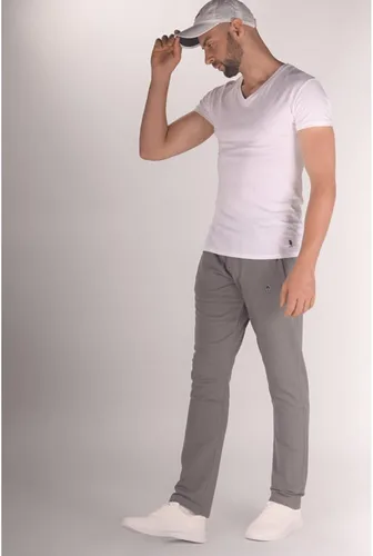 Vista 7 de SCR - Pantalones deportivos para hombre, pantalones atléticos de entrepierna larga color negro, gris y azul marino, 30L 32L 34L 36L 38L