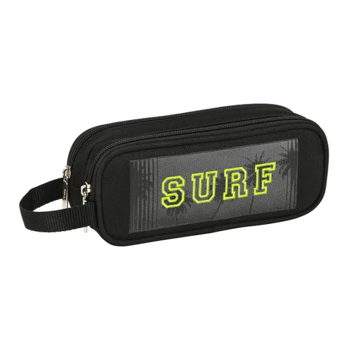 Vista 2 de Portatodo Doble Safta Surf Negro (21 x 8 x 6 cm)