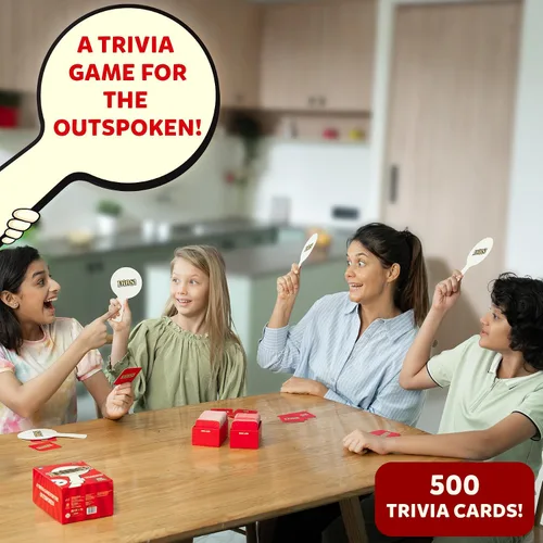 Vista 2 de Skillmatics Juego de cartas: DIBS, juego de trivia de ritmo rápido, divertido y educativo para familiares, amigos y fiestas, pensamiento rápido, 10