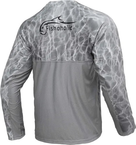 Vista 5 de Fishoholic - Surtido de 3 piezas - Camisa de pesca de manga larga UPF50 - Gafas de sol polarizadas - Vaso de 30 onzas