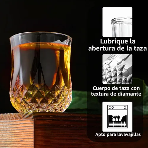 Vista 3 de Juego de 24 vasos de chupito pequeños de 1.5 onzas, vasos de chupito clásicos para whisky, vodka, tequila, jerez, brandy, cordial, mini vasos