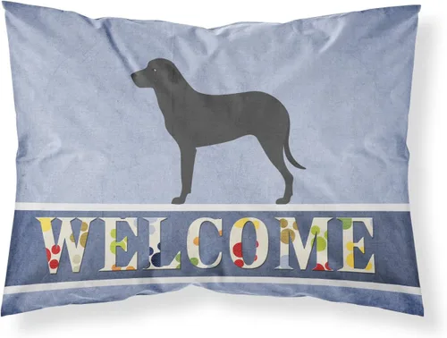 Vista 31 de Caroline's Treasures BB8334PILLOWCASE AIDI Atlas Mountain Dog - Funda de almohada estándar, color azul, ligera, súper suave, de fácil cuidado