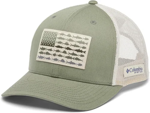 Vista 53 de Columbia Gorra de Béisbol de Malla con Logotipo PFG Unisex para Adultos