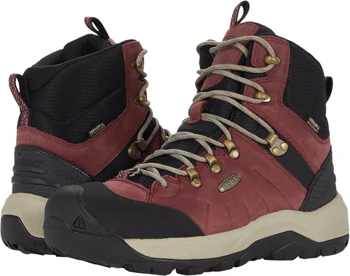 Vista 10 de KEEN Women's Revel 4 Mid Height Polar Insulated Waterproof Snow Boots Andorra/Safari