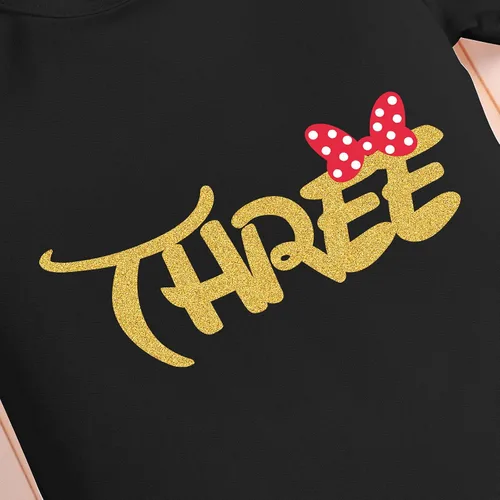 Vista 5 de Conjunto de falda de princesa con diseño de lunares para bebé, para el primer cumpleaños de niñas
