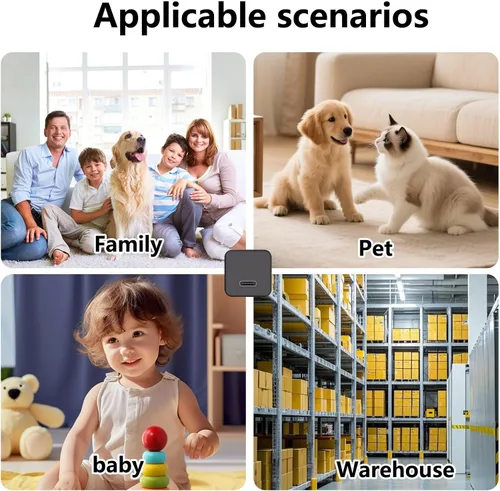 Vista 8 de Minicámara, cámara de vigilancia HD para el hogar, compatible con detección de movimiento. Adecuada para el cuidado de ancianos, niños y mascotas