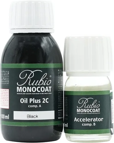 Vista 88 de Rubio Monocoat Tinte y acabado para madera de 650 pies cuadrados - Niebla 5% Oil Plus 2C Aceite de linaza ecológico de secado rápido