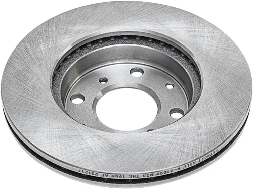 Vista 269 de Detroit Axle - Rotores de freno delantero para 04-13 Mazda 3 Rotores de frenos de disco 06-15 Mazda 5 Reemplazo: Rotor regular delantero de 11.81