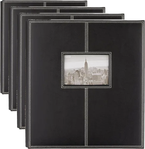Vista 6 de Pioneer - Álbumes de fotos 5PS-300 - Álbum de fotos de 300 bolsillos cosido de cuero sintético