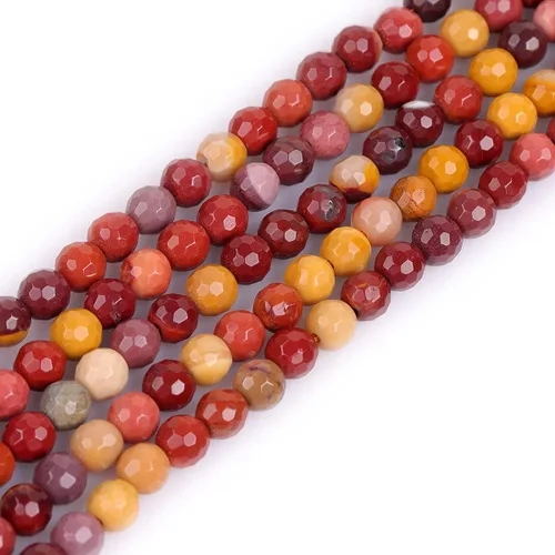 Vista 58 de GEM-Inside - Cuentas sueltas de amatista natural de 0.236 pulgadas (0.236 in), cristal facetado, piedra energética para hacer joyas, 15 pulgadas