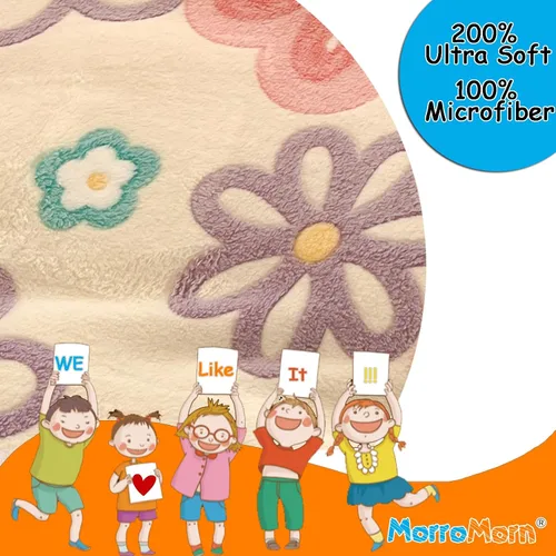 Vista 4 de MorroMorn Fundas de Almohadas Decorativas Florales, 2 Paquetes Fundas de Almohadas de Felpa Tamaño Estándar, Fundas de Almohadas Suaves y Peludas