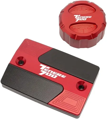Vista 6 de Piezas de motocicleta CNC Tapa de depósito de líquido de freno delantero Tapa de embrague de freno de culata para Y&AMAHA TENERE 700 XTZ 700 2019