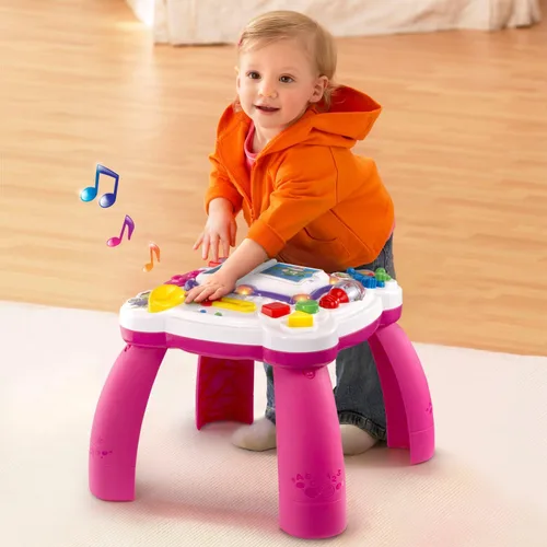 Vista 6 de Leapfrog Learn & Groove Mesa Musical Rosa
