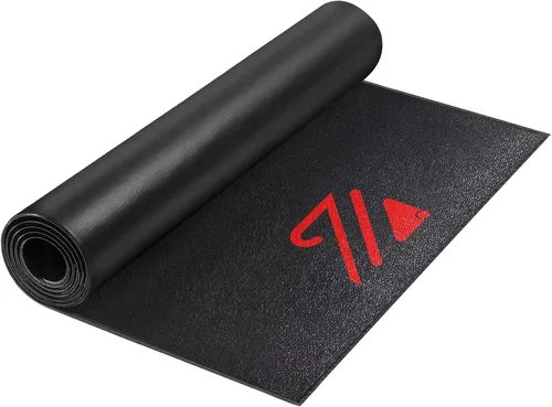 Vista 8 de BUCKLOS Alfombrilla para caminadora para suelos de madera dura/alfombra/baldosas de 6mm de espesor - Alfombrillas de equipo de ejercicio