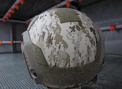 Vista 3 de DLP Tactical Juego de cierres de velcro mejorados compatibles con casco OPS-Core Maritime/Fast/ACH/MICH