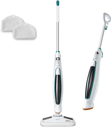Vista 9 de Kenmore SM2070 S300 Series Steam Spin Mop for Scrubbing and Sanitizing 2 Modes, XL Water Tank, Swivel Steering, LED Headlights, Powerful Corded